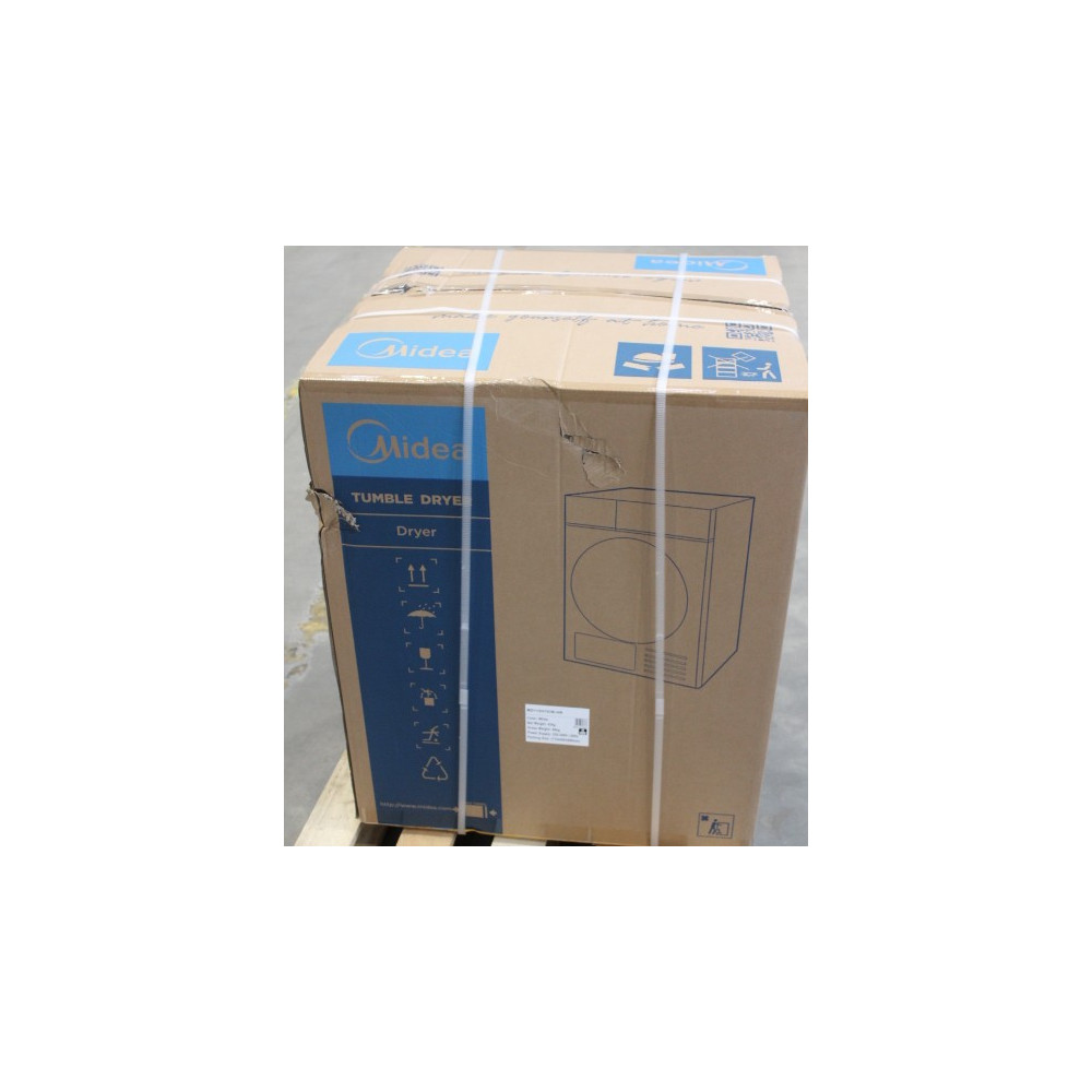 SALE OUT. Midea Dryer | MD110H70/W-HR | Energy efficiency class E | Front loading | 7 kg | LED | Depth 60 cm | White | DAMAGED P
