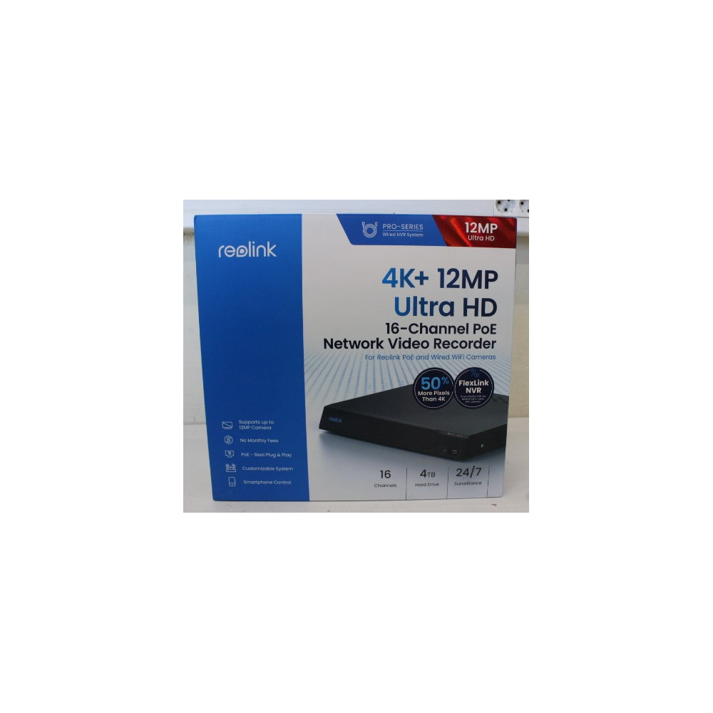 SALE OUT. Reolink NVS16 16-Channel PoE NVR for 24/7 Continuous Recording | Reolink PoE NVR for 24/7 Continuous Recording | NVS16