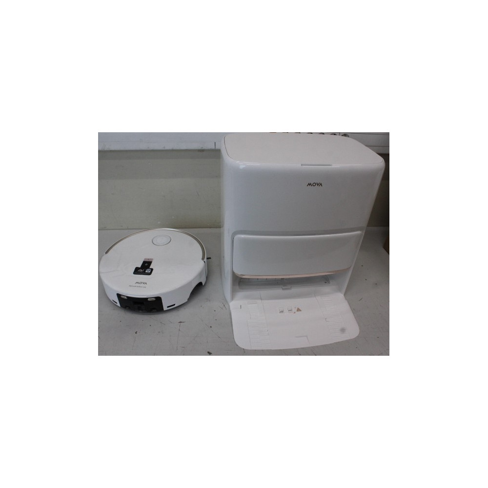 SALE OUT. MOVA Z60 Ultra Roller Complete Robot Vacuum, White | MOVA Robot Vacuum | Z60 Ultra Roller Complete | Wet&Dry | 6400 mA
