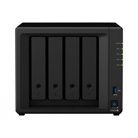 Synology | Tower NAS | DS920+ | up to 4 HDD/SSD Hot-Swap | Intel Celeron | Intel Celeron J4125 Quad Core | Processor frequency 2
