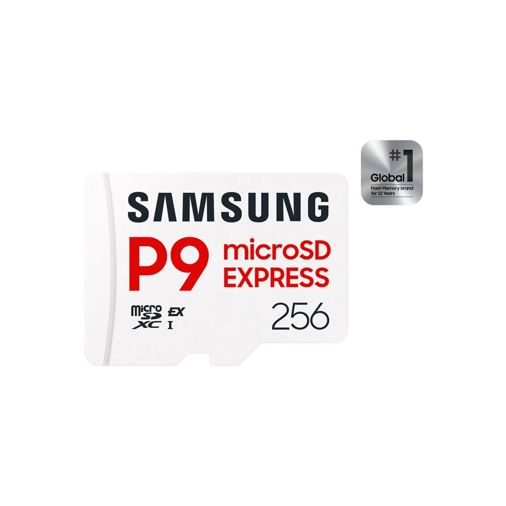 Samsung P9 Express | MicroSD Card | 256 GB | microSDXC | Flash memory class U3, V30, A1