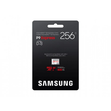 Samsung P9 Express | MicroSD Card | 256 GB | microSDXC | Flash memory class U3, V30, A1