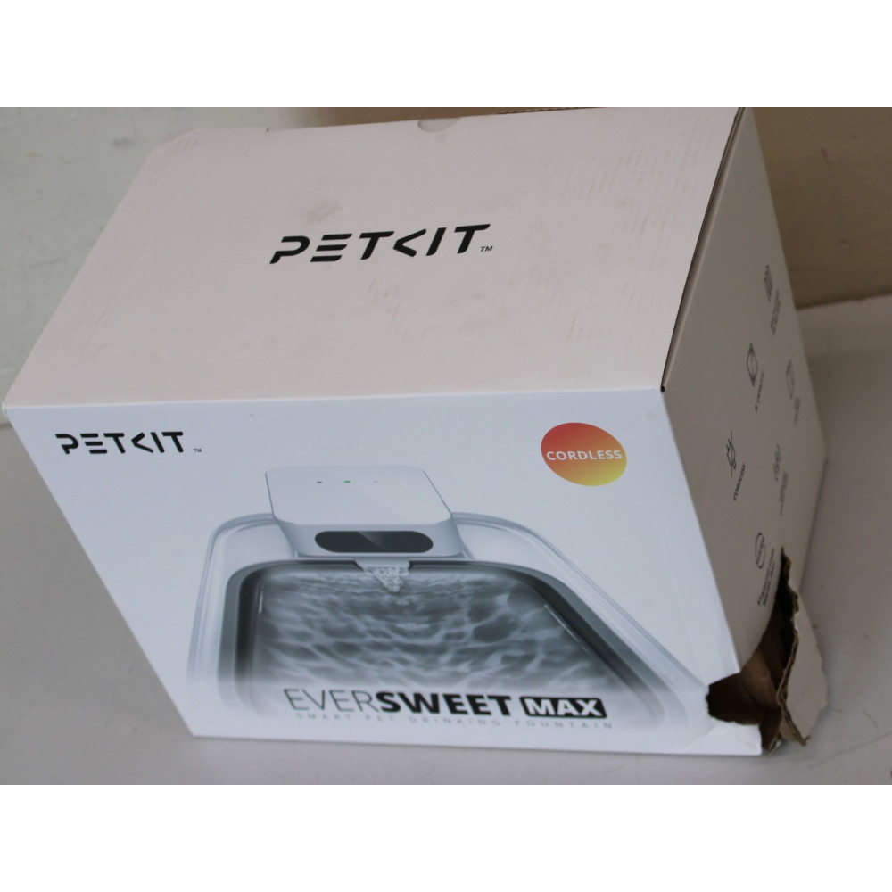 SALE OUT. Petkit P4115 Eversweet Max (CT-W3) | PETKIT Drinking Fountain | Eversweet Max | Capacity 3 L | Material Food-grade ABS