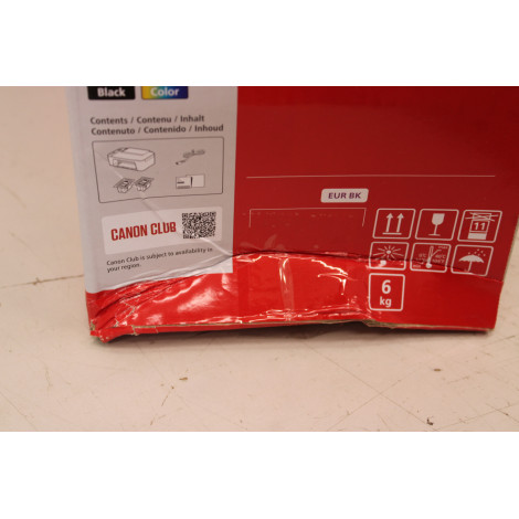 SALE OUT. Canon PIXMA TS3750I | Inkjet | Colour | Multicunction Printer | A4 | Wi-Fi | Black | DAMAGED PACKAGING