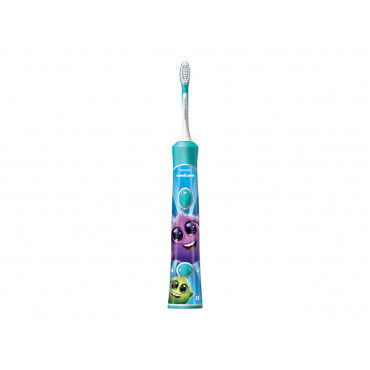 Philips | Sonic Electric toothbrush | HX6322/04 | Rechargeable | For kids | Number of brush heads included 2 | Number of teeth b