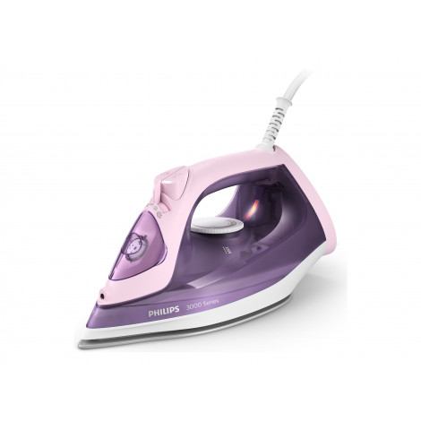Philips | DST3020/30 | Steam Iron | 2200 W | Water tank capacity 300 ml | Continuous steam 35 g/min | Pink