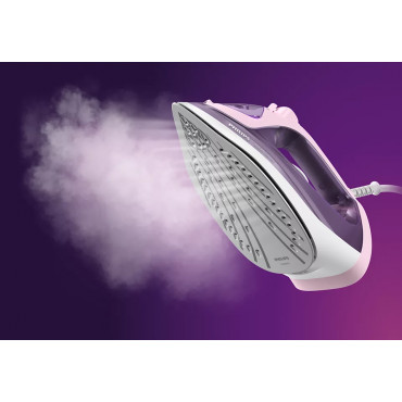 Philips | DST3020/30 | Steam Iron | 2200 W | Water tank capacity 300 ml | Continuous steam 35 g/min | Pink