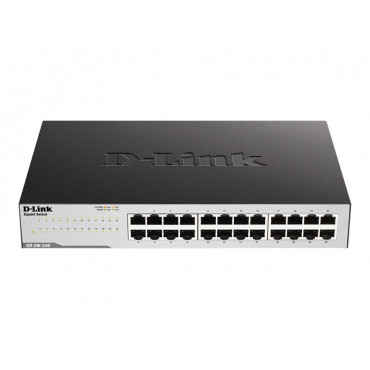 D-Link | 24-Port Gigabit Easy Desktop Switch | GO-SW-24G | Unmanaged | Desktop/Rackmountable | 24 month(s)