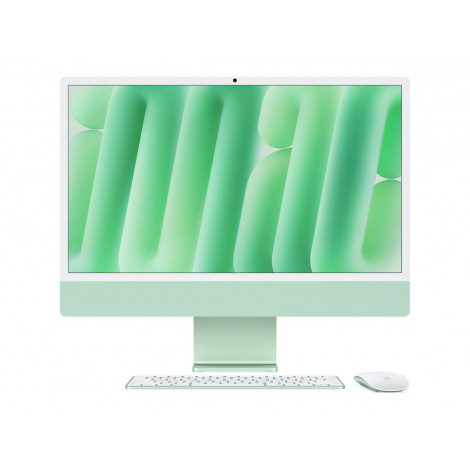 Apple iMac 24 4.5K Retina, Apple M4 8C CPU, 8C GPU/16GB/256GB SSD/Green/INT | Apple