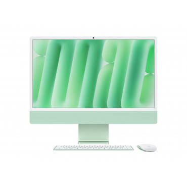 Apple iMac 24 4.5K Retina, Apple M4 8C CPU, 8C GPU/16GB/256GB SSD/Green/INT | Apple