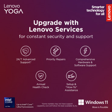 Lenovo Yoga | 27IAH10 | Desktop | AIO | 27 " | Inte Core Ultra 7 | 255H | 16 GB | Soldered LPDDR5x | 1000 GB | Intel Arc 140T GP