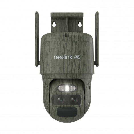 Reolink | TrackMix Series G770 Camouflage with Solar Panel 2 4G LTE Dual-Lens Battery Security Camera | PTZ | 4 MP | 2.8mm/F1.6 