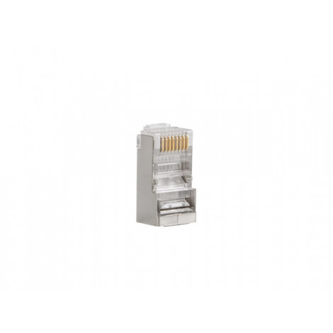 Lanberg | RJ45 CAT.6 FTP Plug 8P8C PASS Through Type, 100 pcs | PLS-6000EZ | Transparent