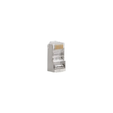 Lanberg | RJ45 CAT.6 FTP Plug 8P8C PASS Through Type, 100 pcs | PLS-6000EZ | Transparent