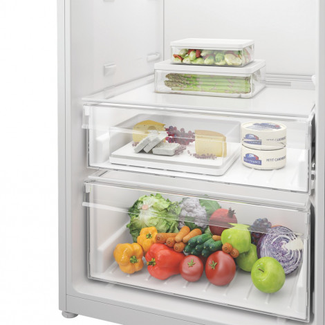 Indesit MLINS 1411 W4E Refrigerator, E, Free standing, Larder, Height 171.4 cm, Net fridge 367 L, White | INDESIT