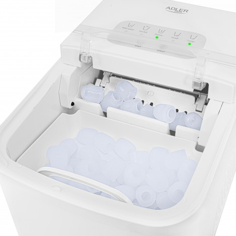Adler Ice Cube Maker | AD 8800 | Power 105 W | Capacity 1.4 L | White