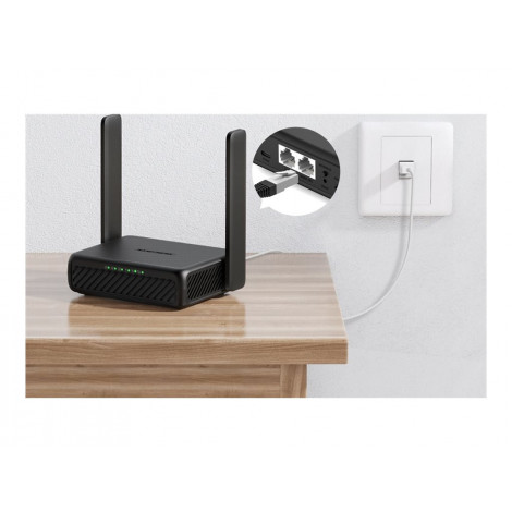 Mercusys MB113-4G | Wireless 4G LTE Portable Router | 802.11n | Ethernet LAN (RJ-45) ports 2 | 300 Mbit/s | Mesh Support No | MU