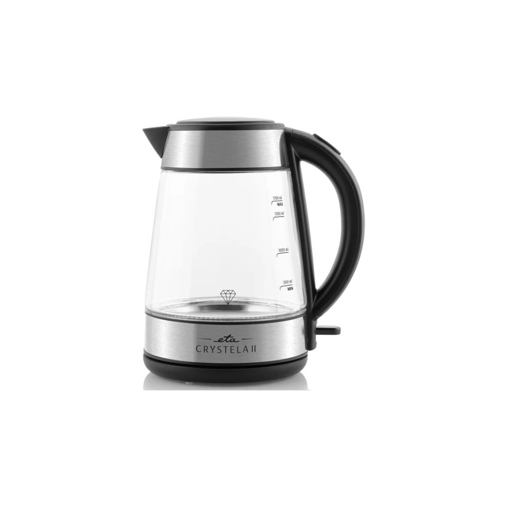 ETA Kettle | Crystela II 1154 90000 | 2200 W | Electric | 1.7 L | Glass | 360 rotational base | Glass
