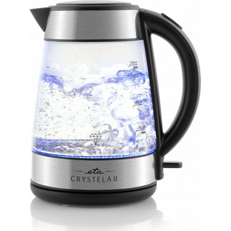 ETA Kettle | Crystela II 1154 90000 | 2200 W | Electric | 1.7 L | Glass | 360 rotational base | Glass