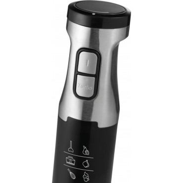Gorenje Hand blender | HBX1000E | Hand Blender | 1000 W | Jar material Plastic | Jar capacity 0.5 L | Black