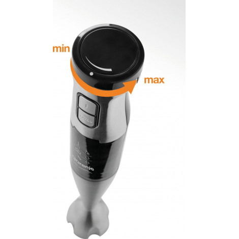 Gorenje Hand blender | HBX1000E | Hand Blender | 1000 W | Jar material Plastic | Jar capacity 0.5 L | Black