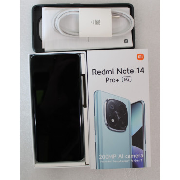 SALE OUT. Xiaomi Redmi Note 14 Pro+ (Frost Blue) Dual SIM 6.67 AMOLED 1220x2712/2.5GHz&1.8GHz/512GB/12GB RAM/Android 14/5G,MZB0I