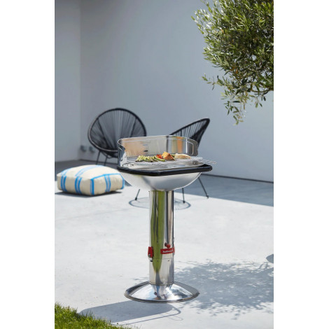 Barbecook Charcoal Barbecue Loewy 55 SST, 59.8 x 35.4 x 101 cm | BC-CHA-1004