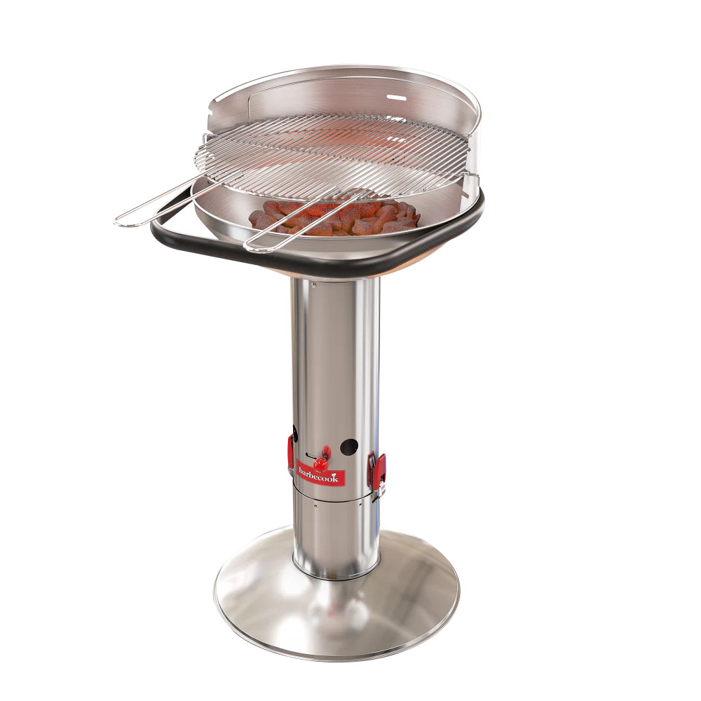 Barbecook Charcoal Barbecue Loewy 50 SST, 51.5 x 56 x 99 cm | BC-CHA-1005 | Silver