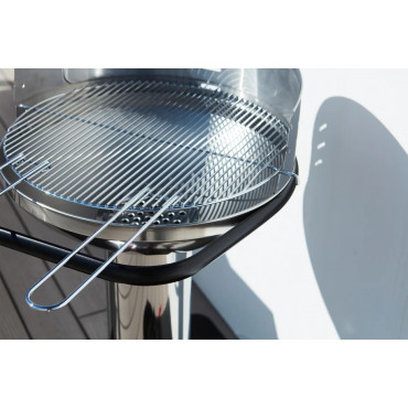 Barbecook Charcoal Barbecue Loewy 50 SST, 51.5 x 56 x 99 cm | BC-CHA-1005 | Silver