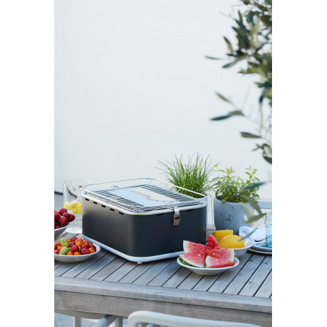 Barbecook Charcoal Table Grill Carlo, 44 x 33 x 21 cm | BC-CHA-1015 | Urban Grey