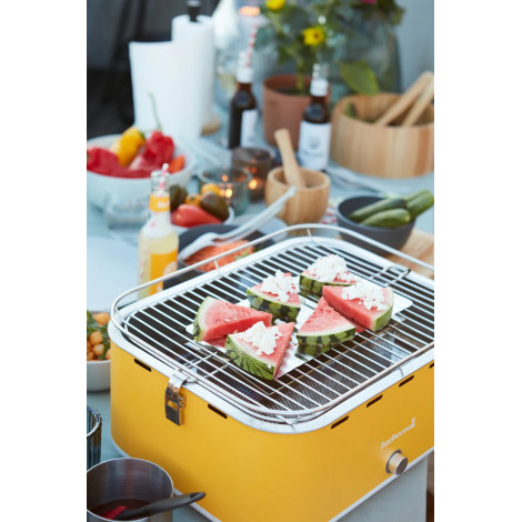 Barbecook Charcoal Table Grill Carlo , 44 x 33 x 21 cm | BC-CHA-1016 | Yellow Sunshine