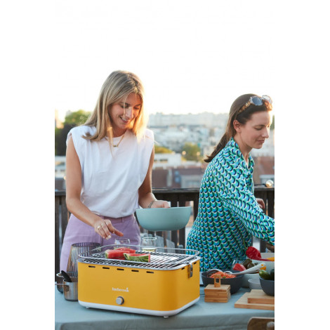 Barbecook Charcoal Table Grill Carlo , 44 x 33 x 21 cm | BC-CHA-1016 | Yellow Sunshine