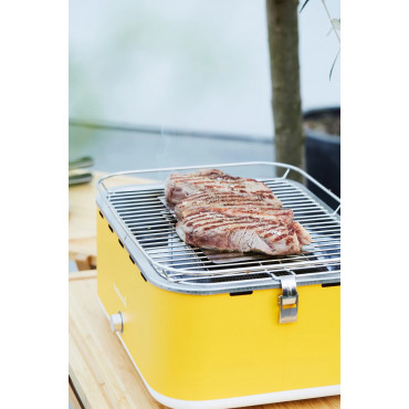 Barbecook Charcoal Table Grill Carlo , 44 x 33 x 21 cm | BC-CHA-1016 | Yellow Sunshine