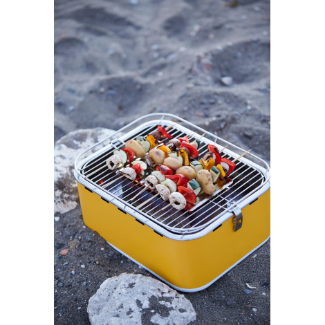 Barbecook Charcoal Table Grill Carlo , 44 x 33 x 21 cm | BC-CHA-1016 | Yellow Sunshine