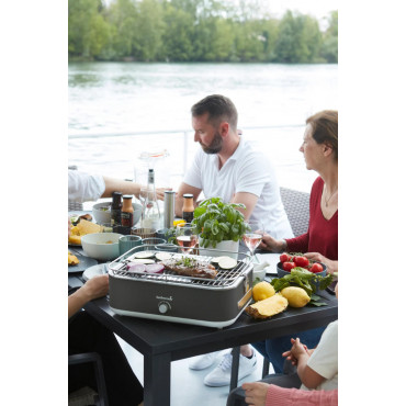Barbecook Electric Grill E-Carlo | BC-ELE-1003 | Table | 2500 W | Midnight Grey