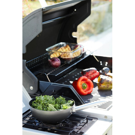 Barbecook Gas Barbecue with Side Burner Spring 3212, 133 x 58 x 115 cm | BC-GAS-2003