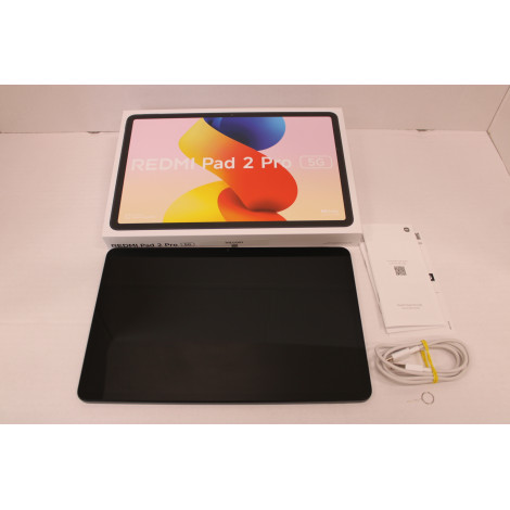 SALE OUT. Xiaomi Redmi Pad 2 Pro 5G (Graphite Gray) 12.1" IPS LCD 1600X2560/2.7GHz&2.4GHz&1.8GHz/128GB/6GB RAM/Android 15/WiFi,B