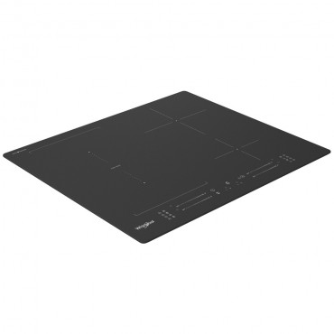 Whirlpool WF S7560NE BM Hob, Glass Ceramic, Induction, Built-in, 4 cooking zones, Width 59 cm, Black | Whirlpool