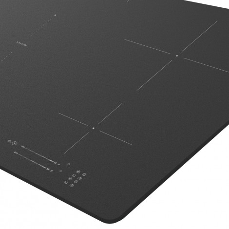 Whirlpool WF S7560NE BM Hob, Glass Ceramic, Induction, Built-in, 4 cooking zones, Width 59 cm, Black | Whirlpool