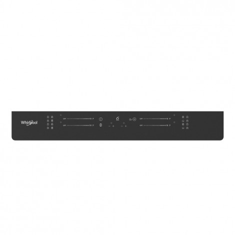 Whirlpool WF S7560NE BM Hob, Glass Ceramic, Induction, Built-in, 4 cooking zones, Width 59 cm, Black | Whirlpool