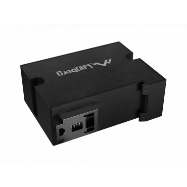 Lanberg Switch PoE Extender 1xIn 3xOut Fast Ethernet Din Rail at 30W metal clips | DIN-FE4-AT-30W
