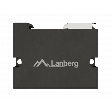 Lanberg Switch PoE Extender 1xIn 3xOut Fast Ethernet Din Rail at 30W metal clips | DIN-FE4-AT-30W