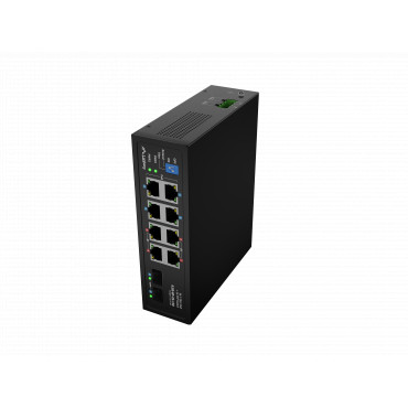 Lanberg Switch PoE 4xBT 4xAT 4xSFP Din Unmanagment Gigabit Ethernet | ILGE-8P-2S-120 | Unmanaged | Din rail