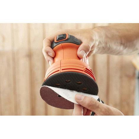 BLACK & DECKER Random Orbital Sander BEW210-QS | 230 W | Sander