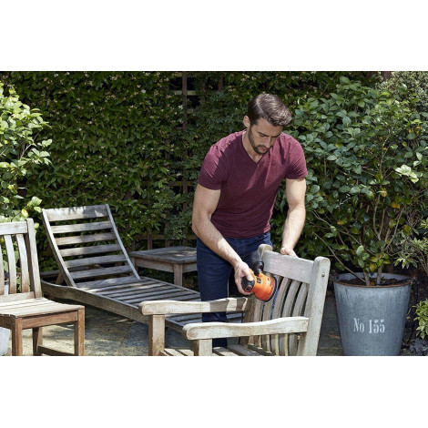 BLACK & DECKER Random Orbital Sander BEW210-QS | 230 W | Sander