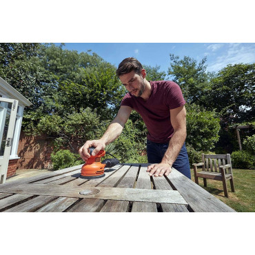 BLACK & DECKER Random Orbital Sander BEW210-QS | 230 W | Sander