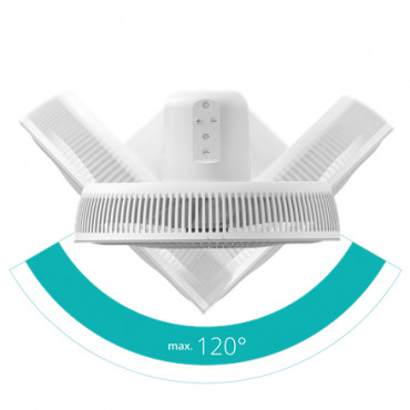 Duux | Fan | Whisper Essence | Stand Fan | Diameter 33 cm | Number of speeds 7 | Oscillation | Grey