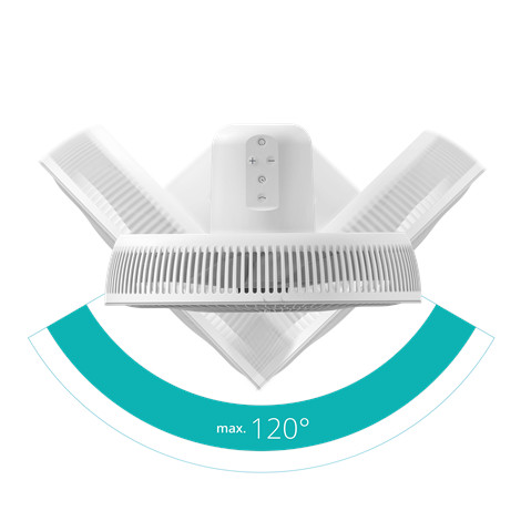 Duux | Fan | Whisper Essence | Stand Fan | Diameter 33 cm | Number of speeds 7 | Oscillation | Grey