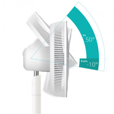 Duux | Fan | Whisper Essence | Stand Fan | Diameter 33 cm | Number of speeds 7 | Oscillation | Grey
