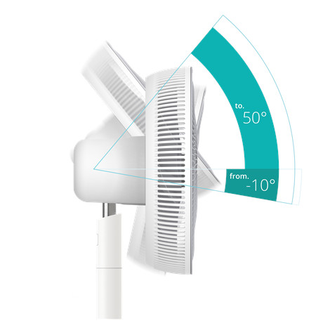 Duux | Fan | Whisper Essence | Stand Fan | Diameter 33 cm | Number of speeds 7 | Oscillation | Grey